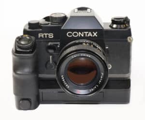 Yashica Contax RTS mit Winder W-3