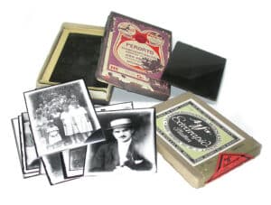 Photo-Platten für Plattenkameras (Negative und Diapositive)