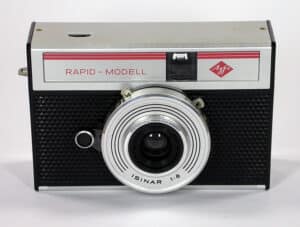 Agfa Rapid-Modell (transparentes Rückteil)