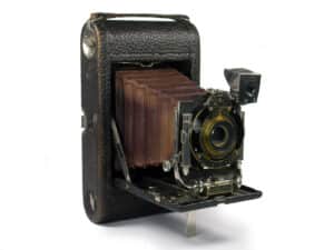 Kodak No. 3 Folding Pocket Model G (Braun + Schwarz)