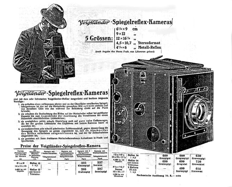 voigt slr anzeige 1908