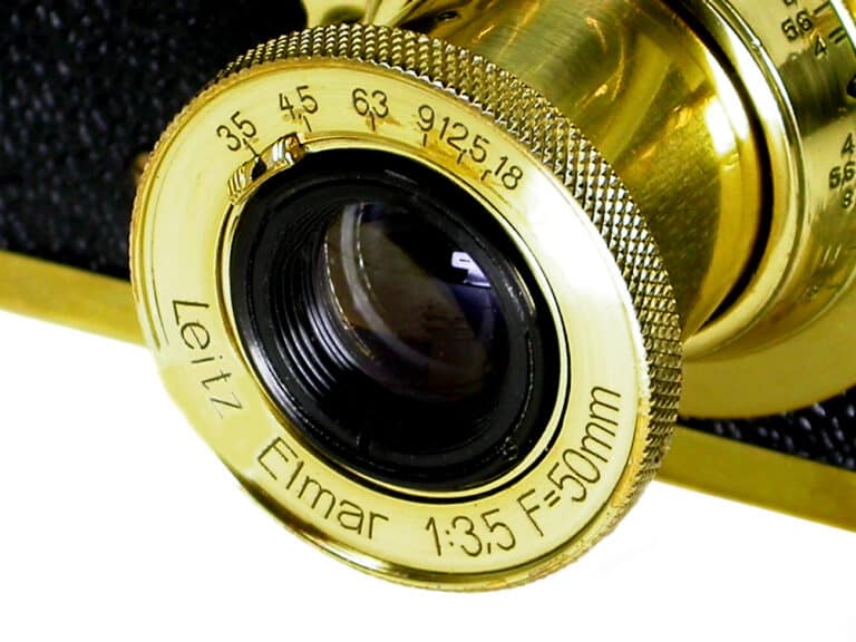 leica 2 kopie gold objektiv