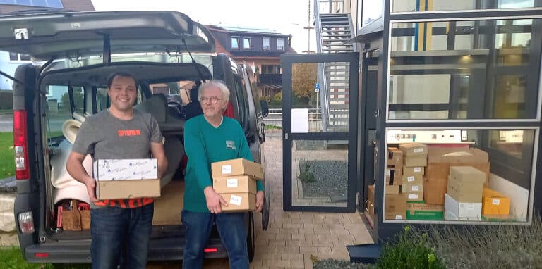 trier ausladen in plech