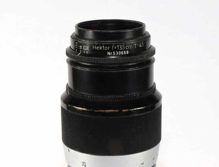 leica hektor 4,5 135mm 1939 nah