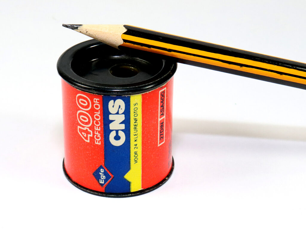 Egfe- (Agfa-)Spitzer als Filmpatrone