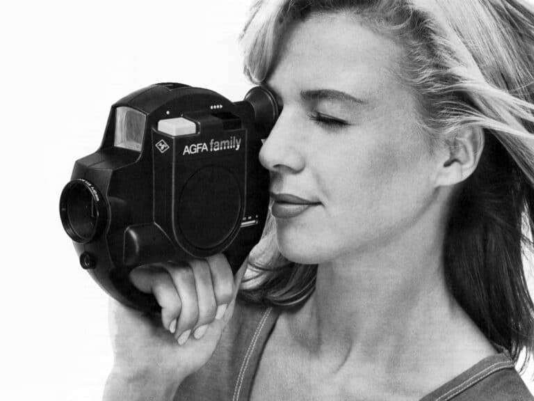 agfa family frau filmt