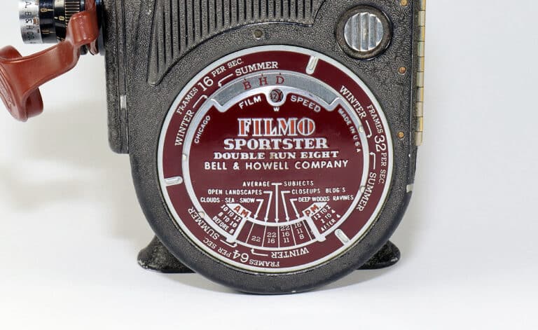 filmo sportster typenschild