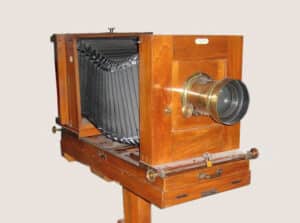 Thiemann Atelierkamera mit Voigtländer Portrait-Euryscop