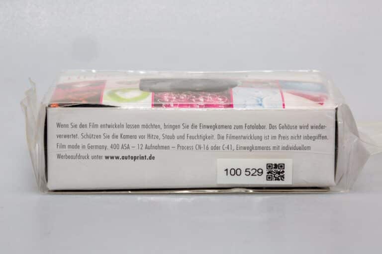 Jenapharm Aida Einweg-Werbekamera