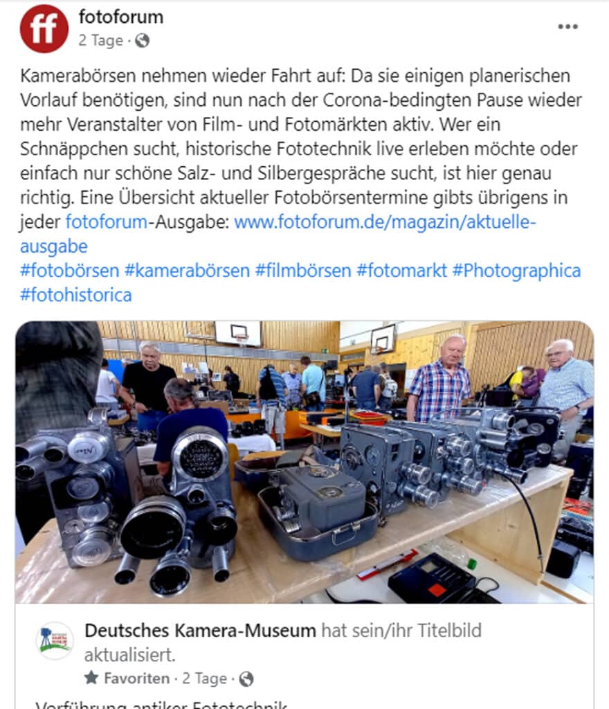 2023 fotoforum börse nassplatten