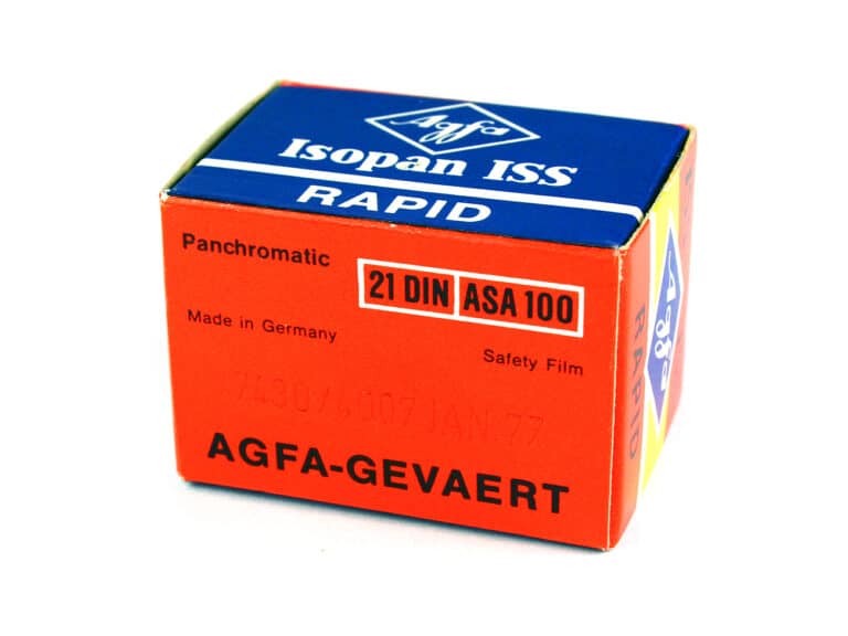 agfa isopan iss rapid 2