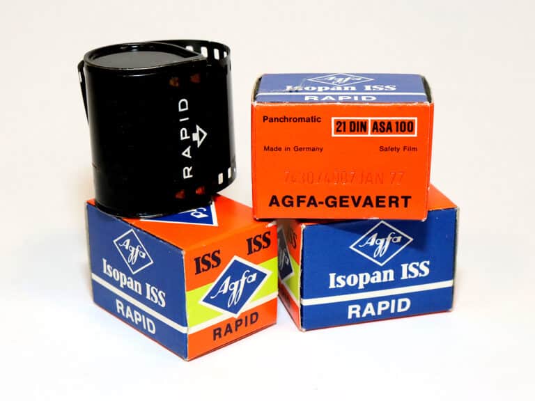 agfa isopan iss rapid 3