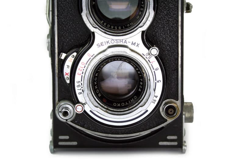 minolta autocord rg objektive