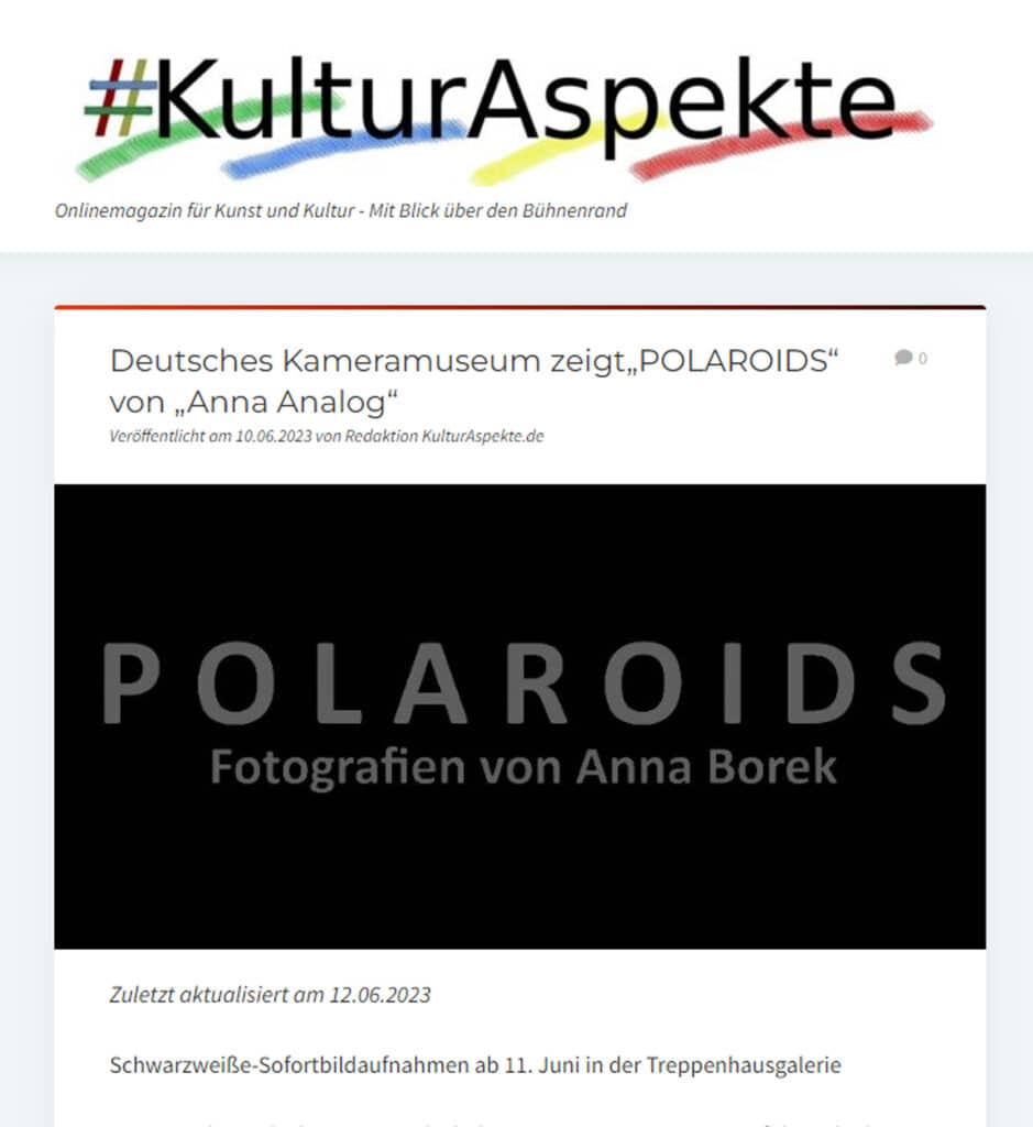 2023 kulturaspekte polaroid