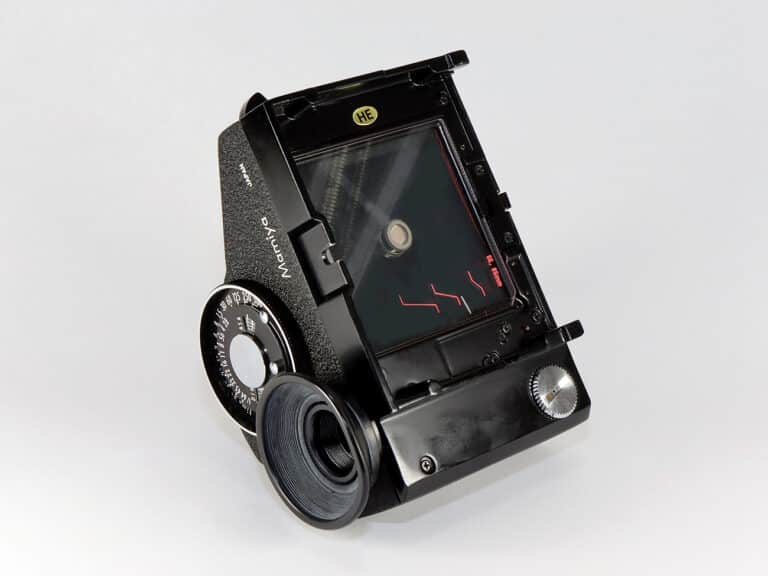 mamiya porroflex seitlich unten