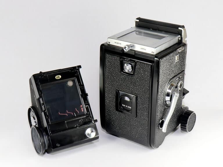 mamiya porroflex unten mit cam