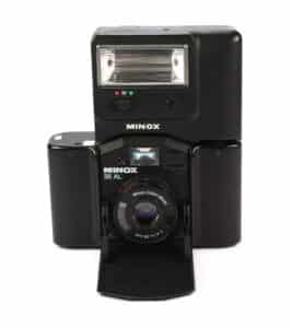 Minox 35 AL mit Blitz Minox FC 35 (Schwarz)