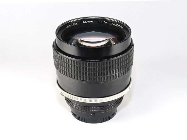 nikon nikkor 1,4 85 mm seite