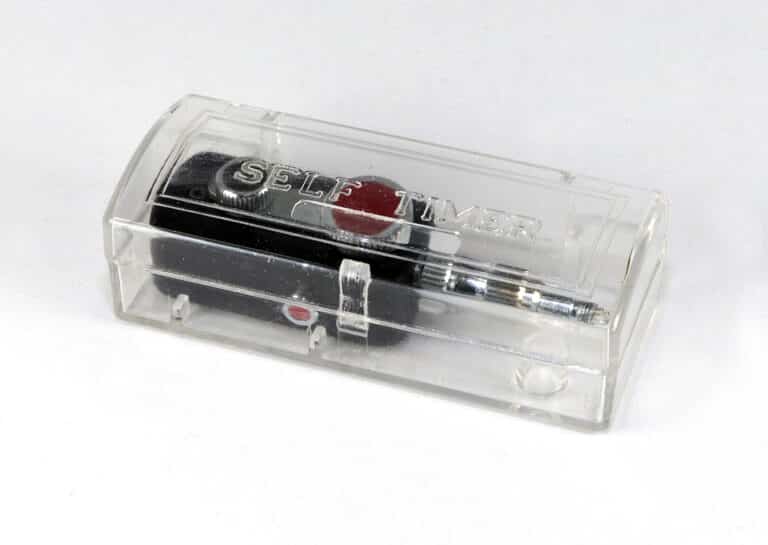 selftimer mit etui zu