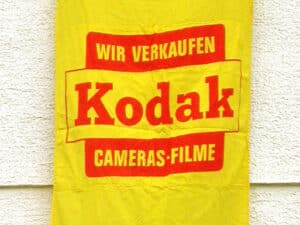 Kodak Werbe-Fahne