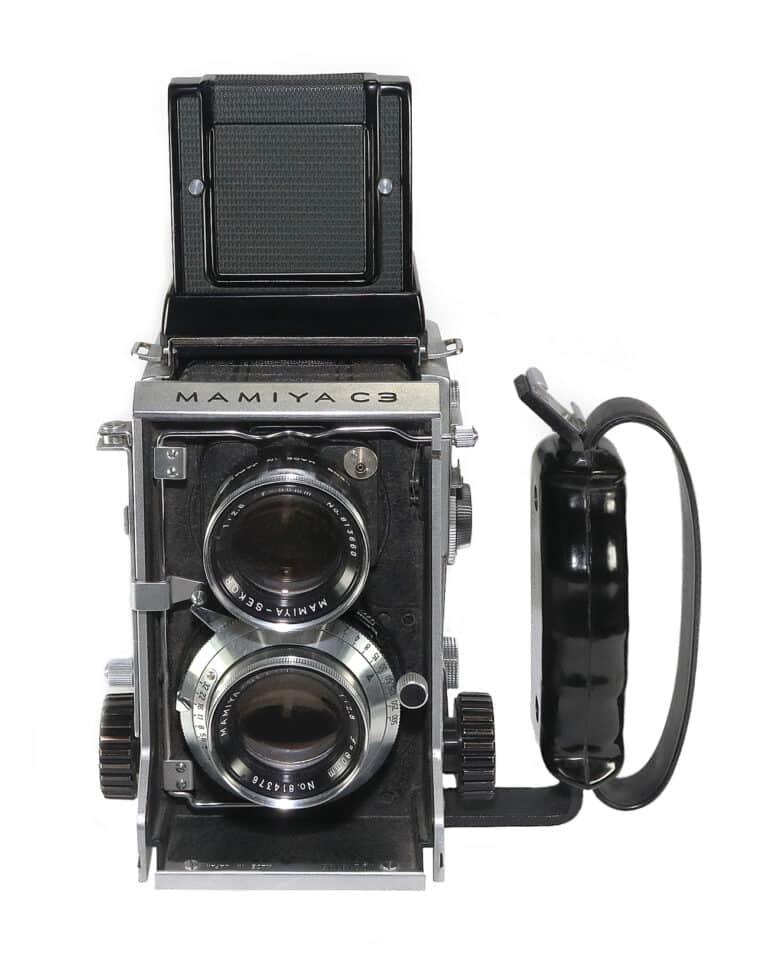 mamiya c 3 vorne griff