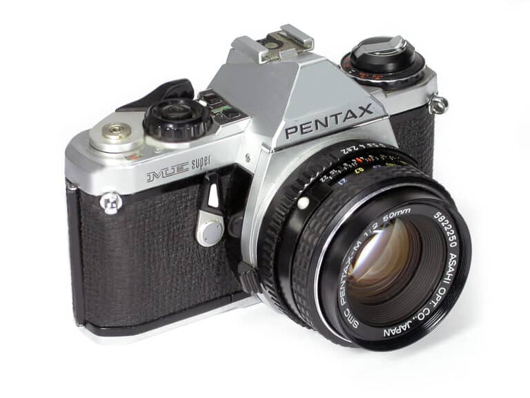 pentax me super schraeg