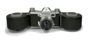 Pentacon Praktina II A (Typ 110) mit Langfilmmagazin (KW)