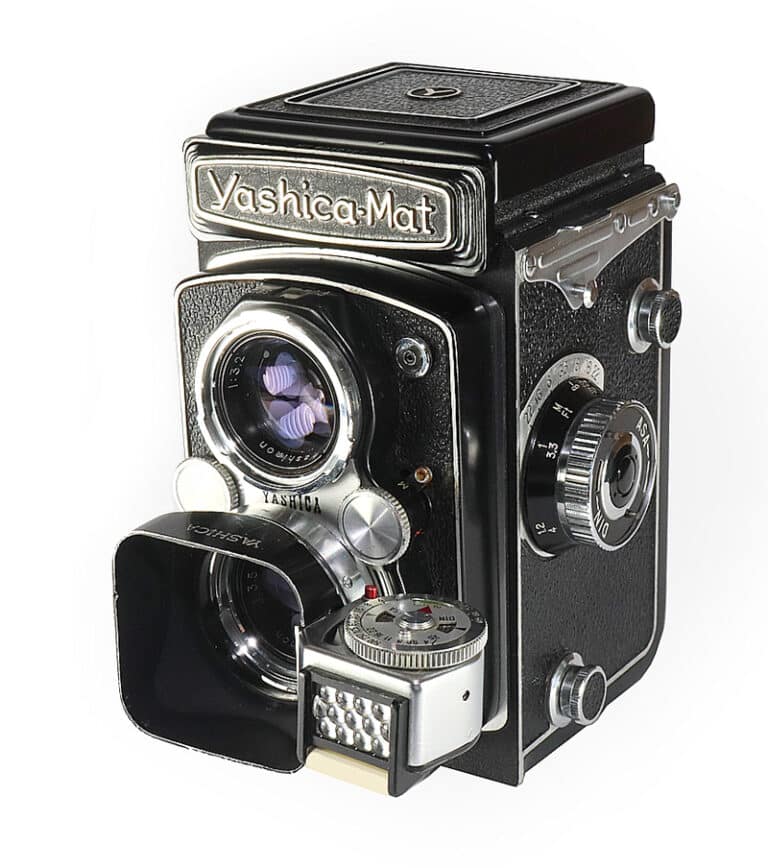 yashica mat belicht hoch