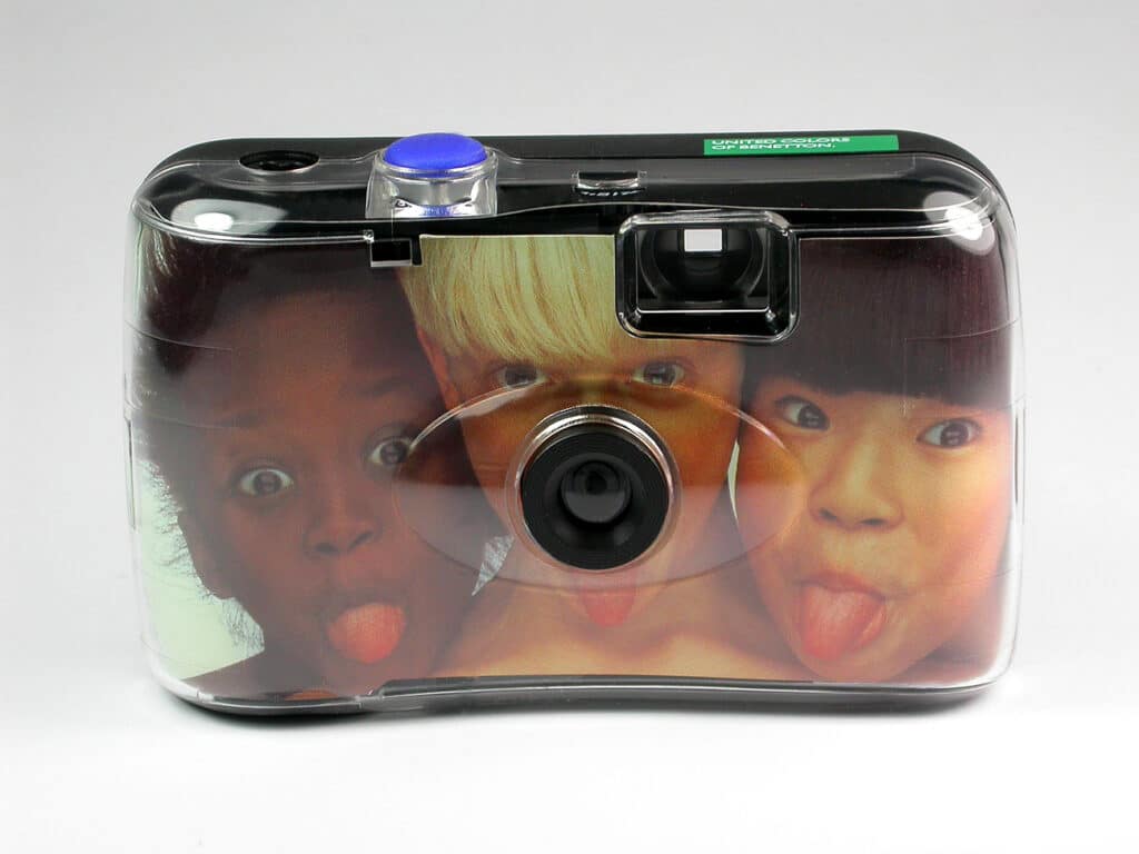 benneton 2 gesichter