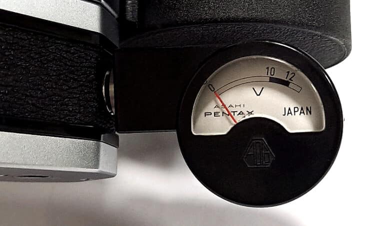 pentax spotmatic voltmeter