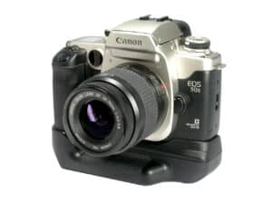 Canon EOS 50 E Quartz Date (mit Battery Pack BP-50)
