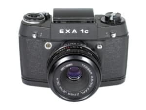 Ihagee Exa 1c (062) Schwarz mit Lichtschachtsucher