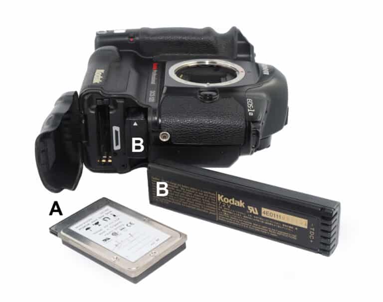 kodak dcs 520 canon eos 1 n a b b