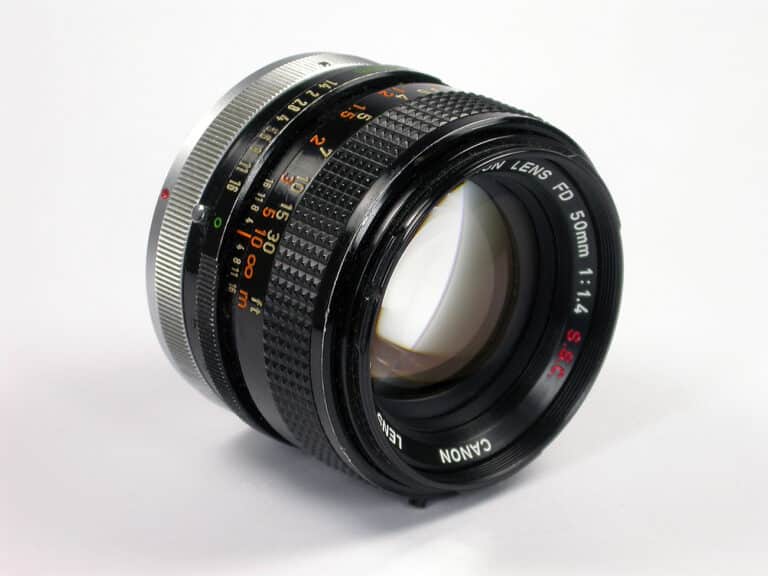 canon fd 1,4 50 mm