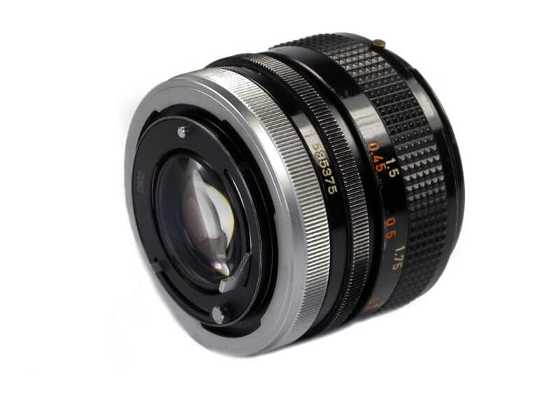 canon fd 1,4 50mm rueck