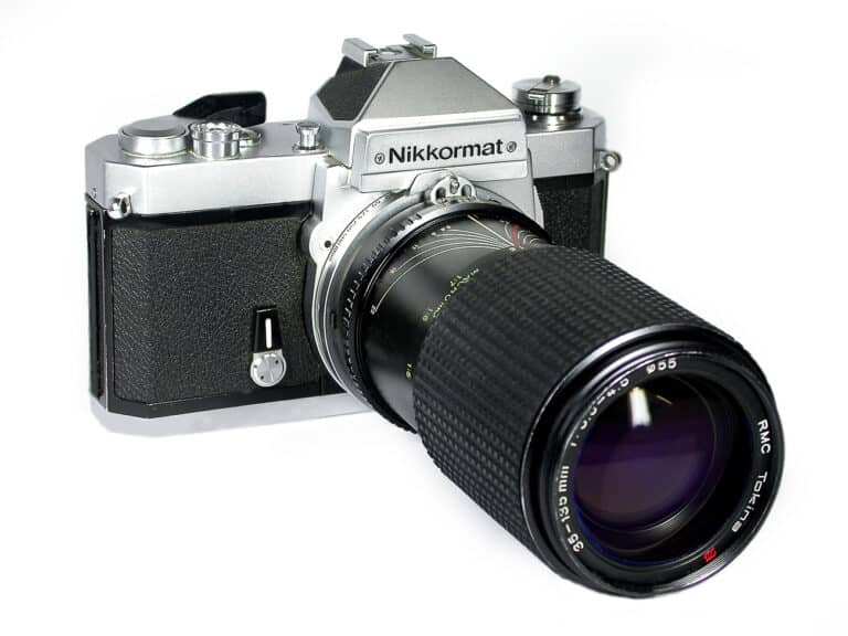 nikkormat mit tele