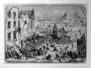 Lithografie Carl Reinhardt: