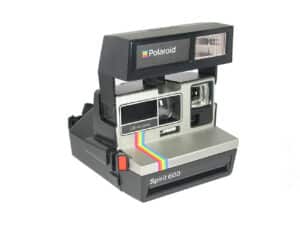 Polaroid Spirit 600 LM Program (Regenbogenstreifen)