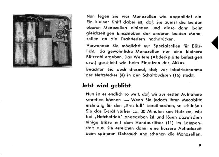 mecablitz 300 batterienj