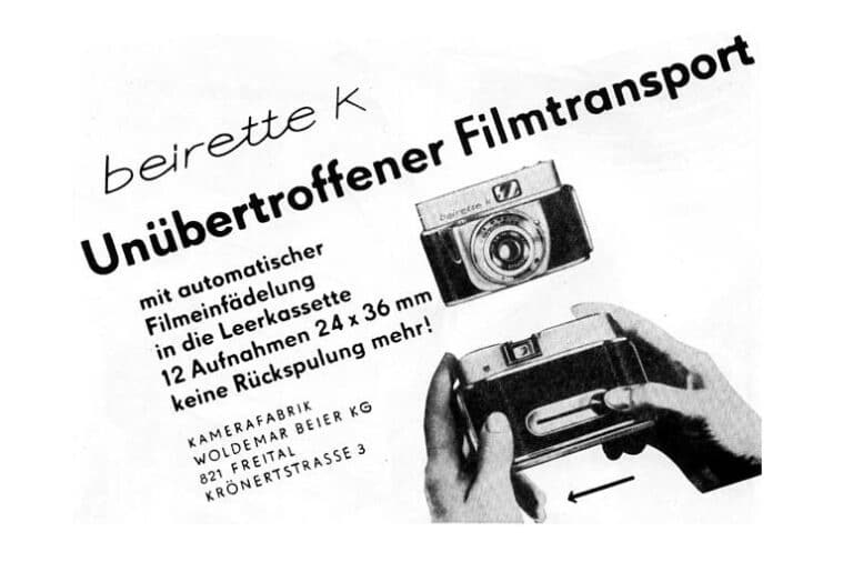 beier beirettre k werbung 1966