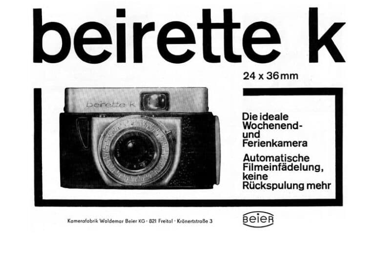 beier beirettre k werbung 1968