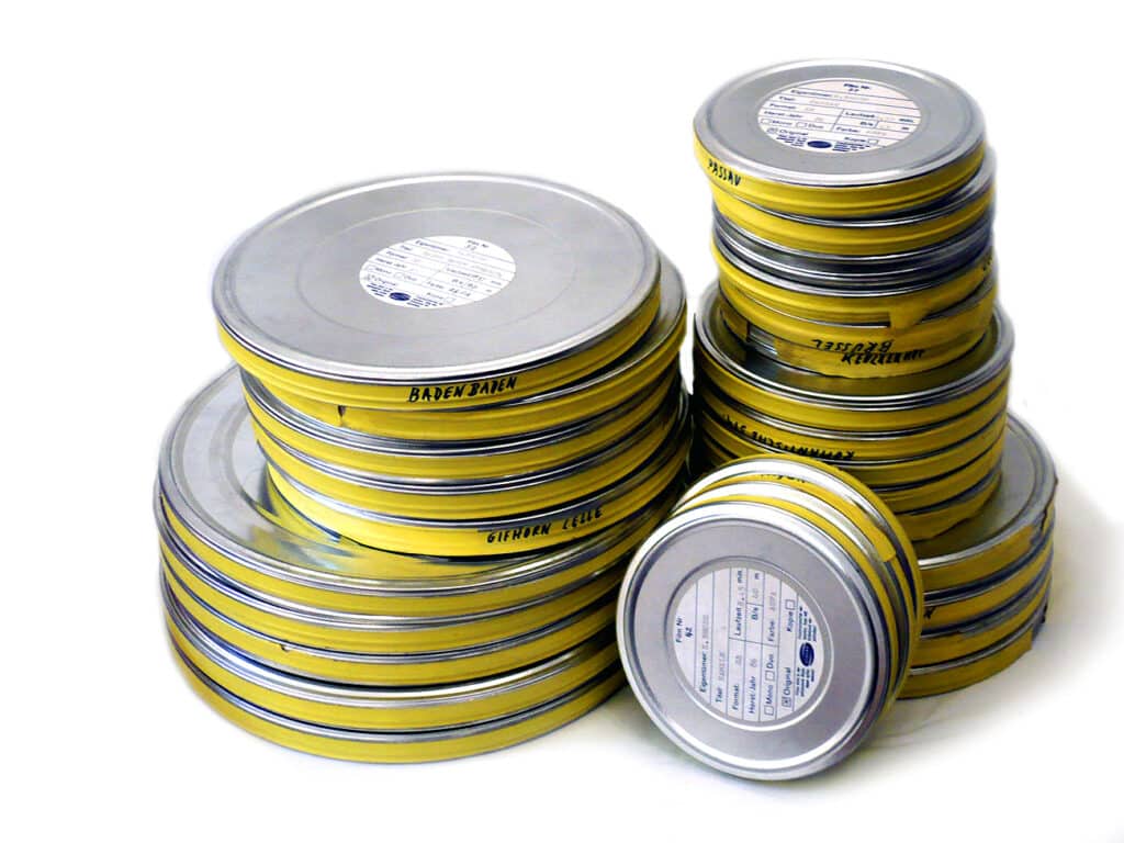 Super-8-Filme in Dosen