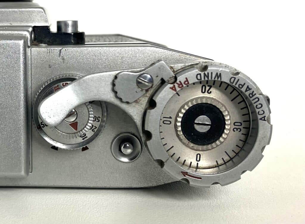 Accura Accurapid Wind Schnellschalthebel für Praktica