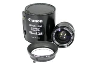 Canon Weitwinkelvorsatz zur Canon EX