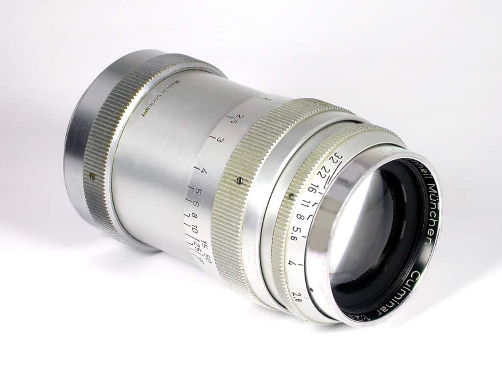 Steinheil Culminar 1:2,8/85 mm (M 39)