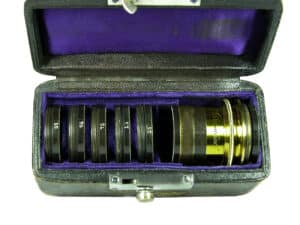 Satzobjektiv aus Messing