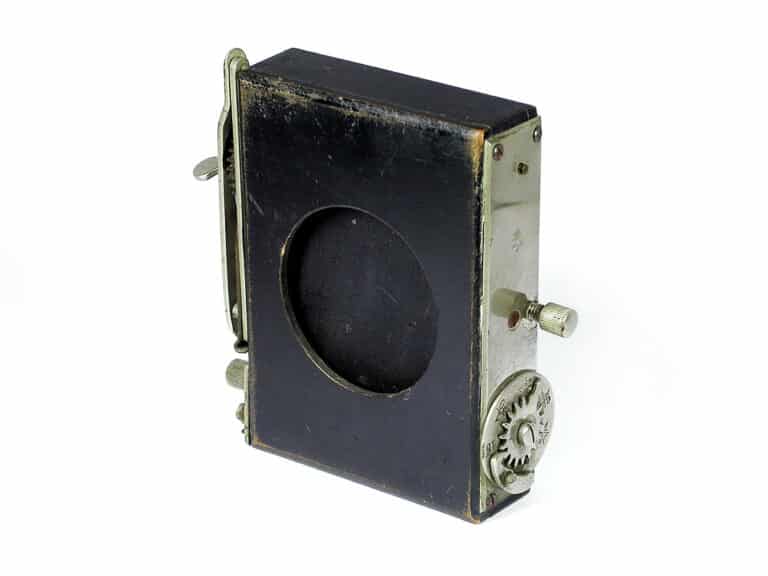 Tuch-Schlitzverschluss für Plattenkameras