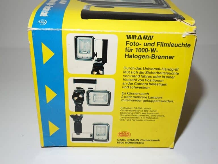 Braun (Nürnberg) H 1000 Halogenleuchte