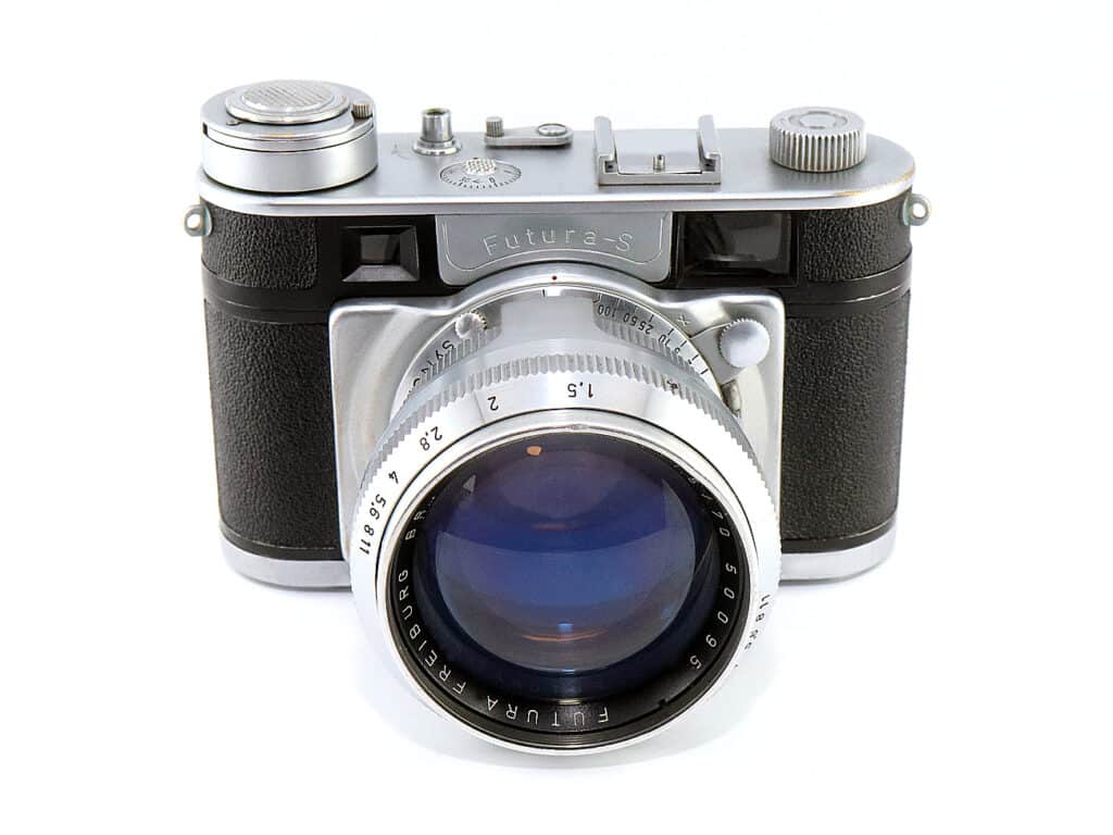 Futura-S mit Frilon 1:1,5/70 mm